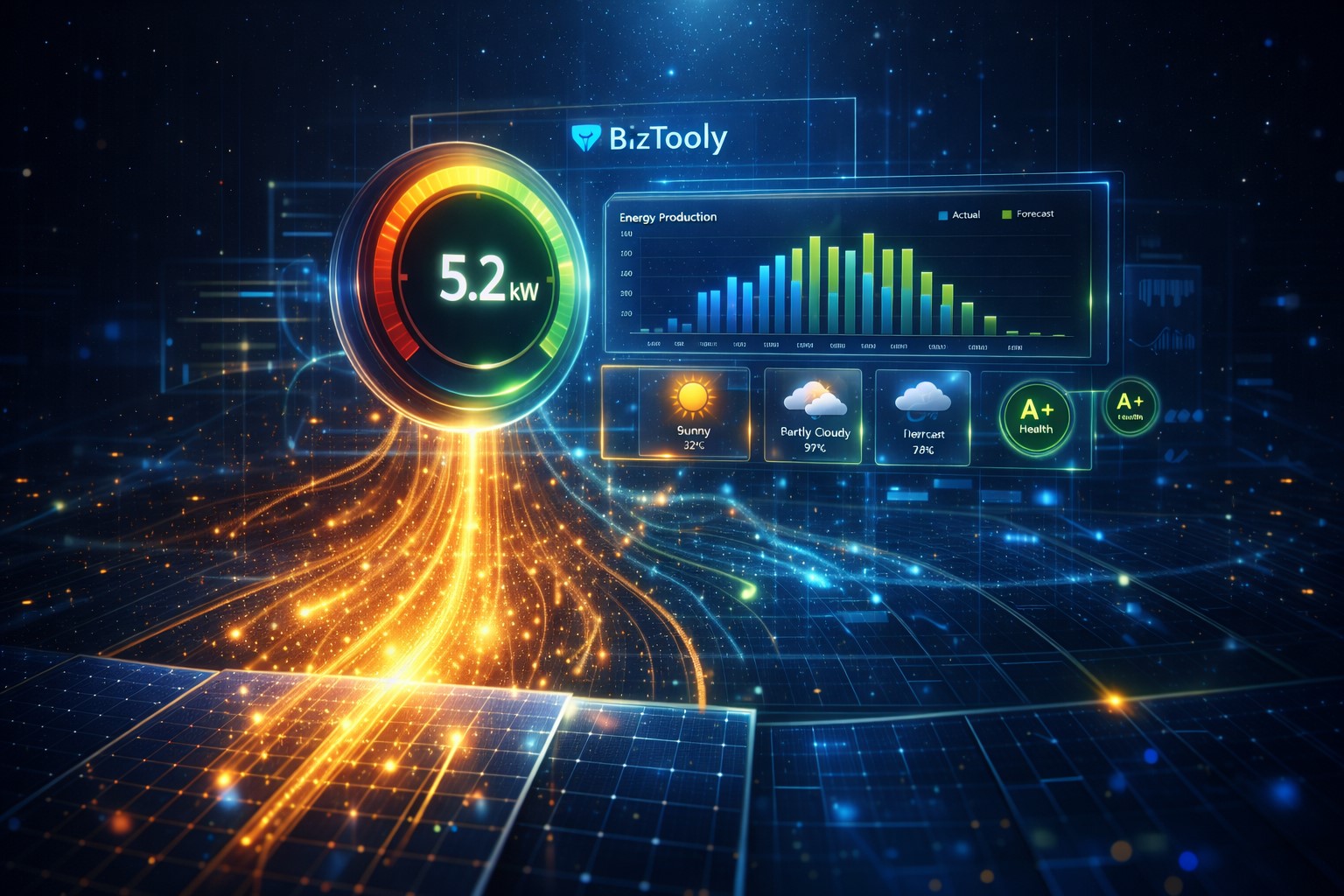☀️ Solar Energy Dashboard by BizTooly: The Ultimate Solar Monitoring ...