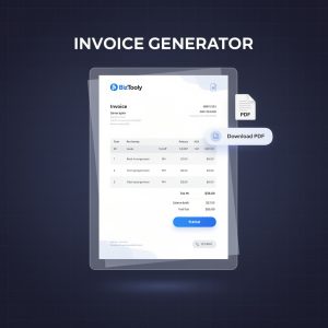 biztooly invoice generator professional pdf invoicing tool