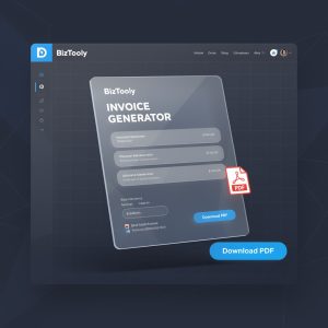 biztooly invoice generator professional pdf invoicing tool